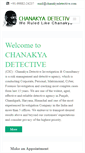 Mobile Screenshot of chanakyadetective.com